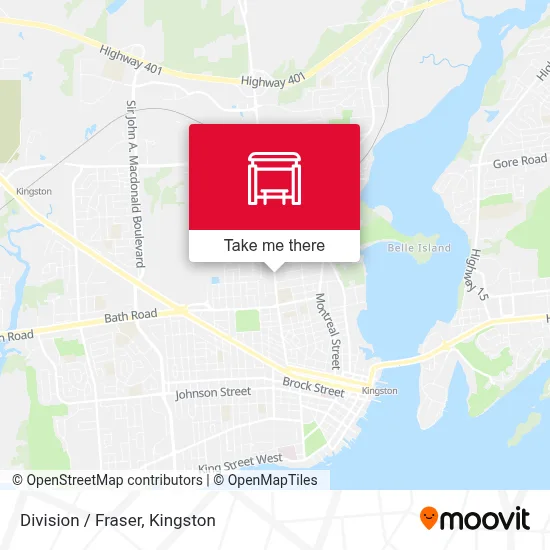 Division / Fraser map