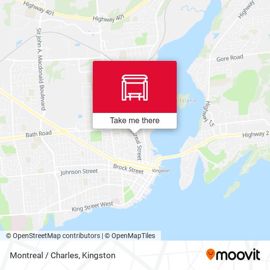 Montreal / Charles map