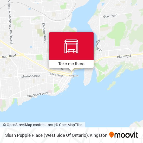 Slush Puppie Place (West Side Of Ontario) plan