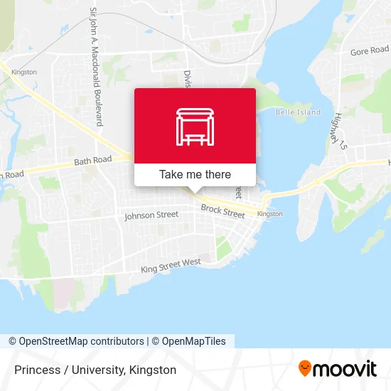 Princess / University map