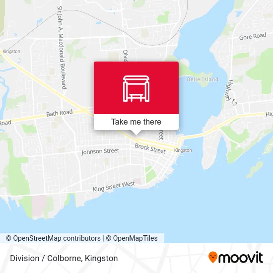 Division / Colborne map
