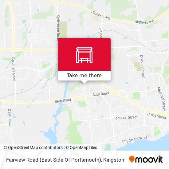 Fairview Road (East Side Of Portsmouth) plan