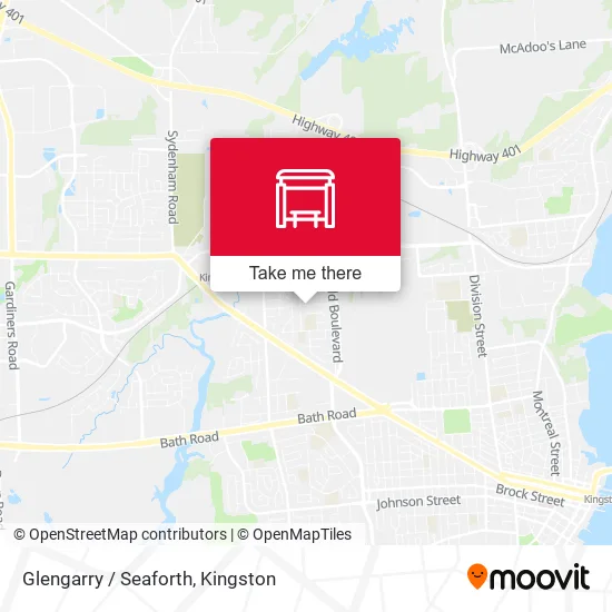 Glengarry / Seaforth map