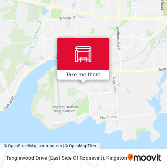 Tanglewood Drive (East Side Of Roosevelt) map
