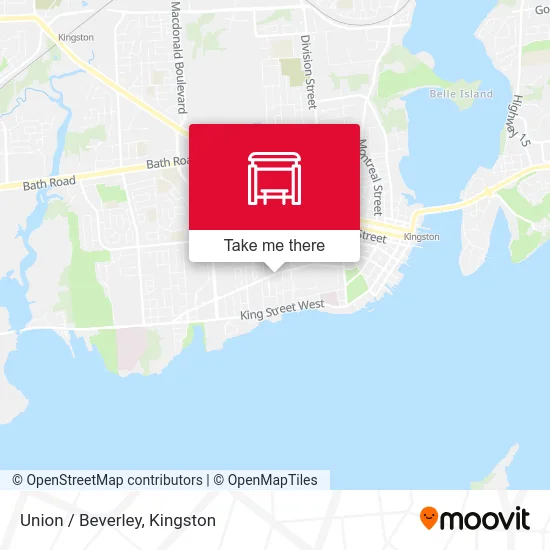 Union / Beverley map