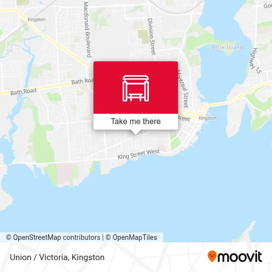Union / Victoria map