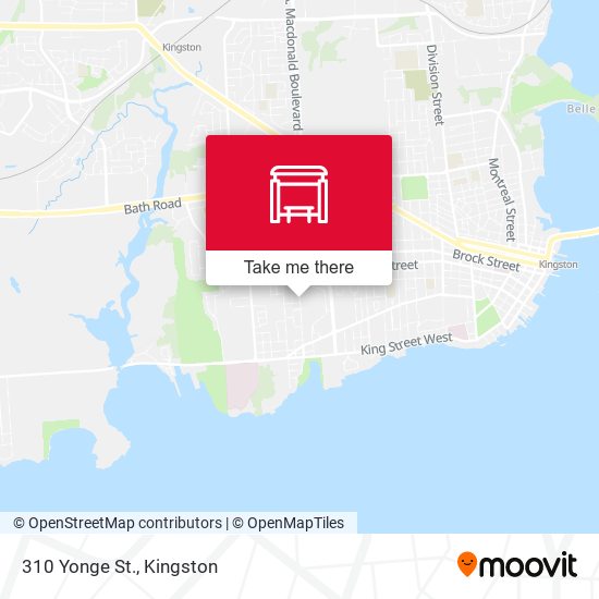 310 Yonge St. map