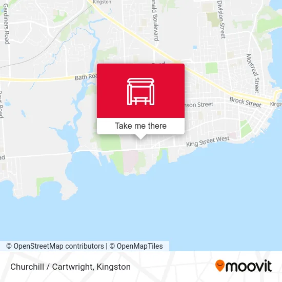 Churchill / Cartwright map