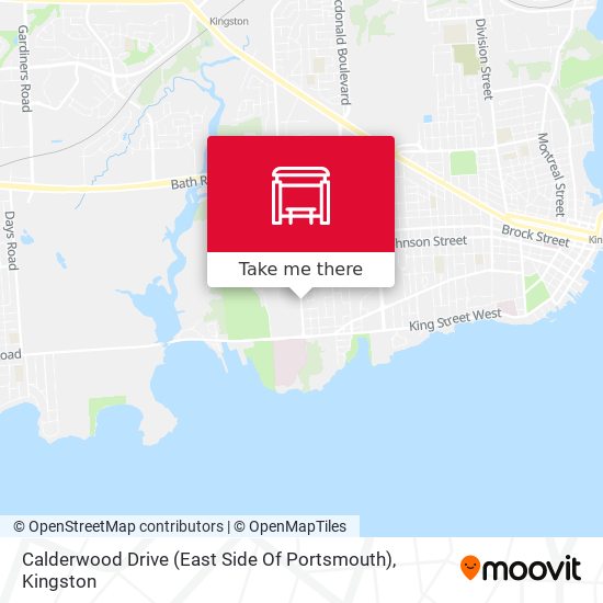 Calderwood Drive (East Side Of Portsmouth) map