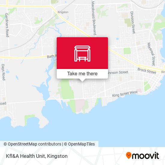 Kfl&A Health Unit (East Side Of Portsmouth) plan