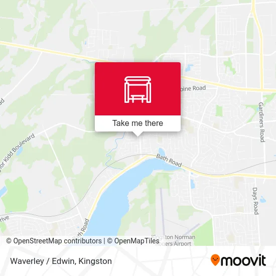 Waverley / Edwin map