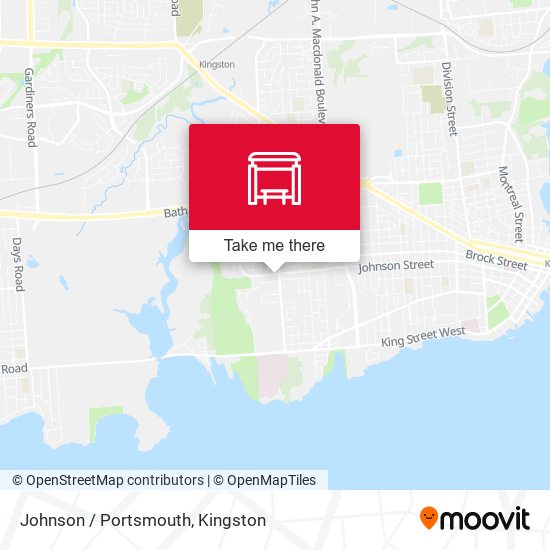 Portsmouth Avenue (South Side Of Johnson) map