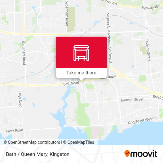 Bath / Queen Mary map