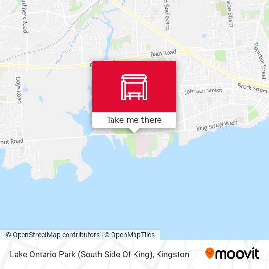 Lake Ontario Park (South Side Of King) plan