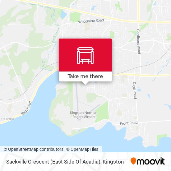 Sackville Crescent (East Side Of Acadia) plan