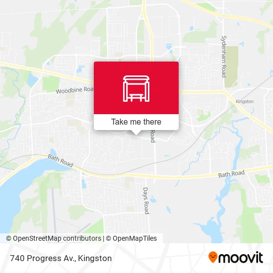 740 Progress Av. map
