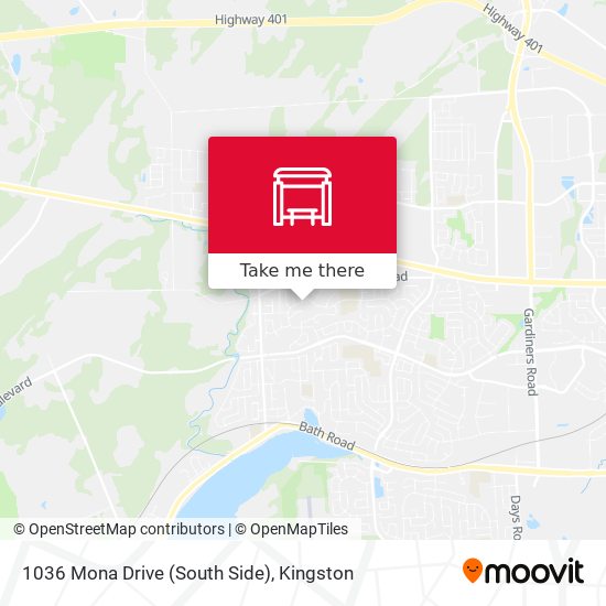 1036 Mona Drive (South Side) plan