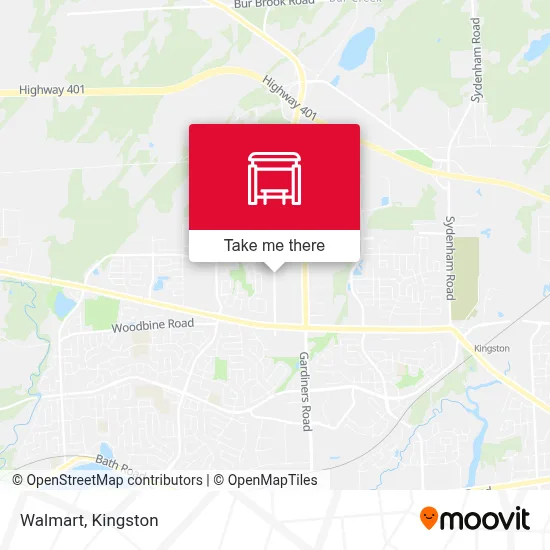 Walmart map