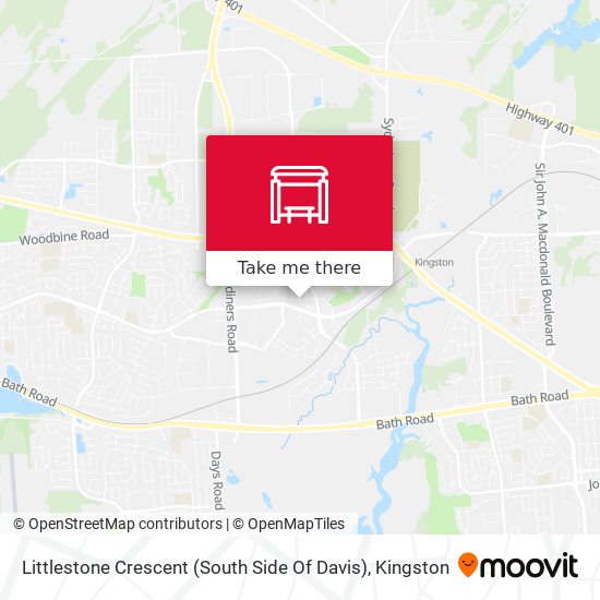 Littlestone Crescent (South Side Of Davis) map