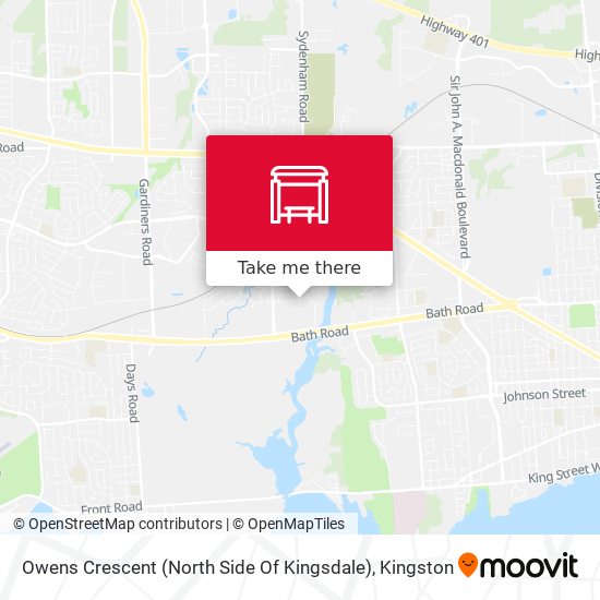 Owens Crescent (North Side Of Kingsdale) plan