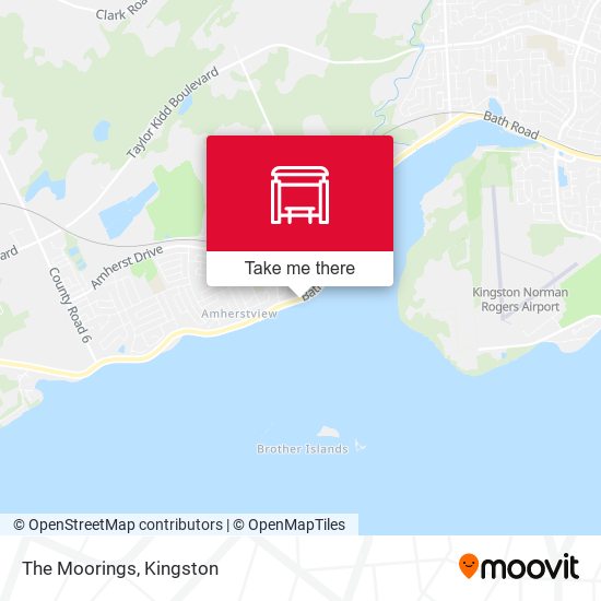 The Moorings map