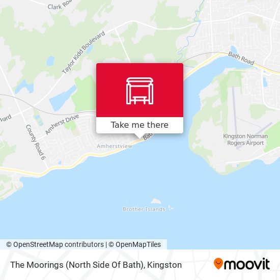 The Moorings map