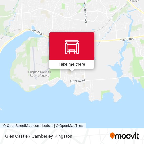 Camberley Crescent (East Side Of Glen Castle) map