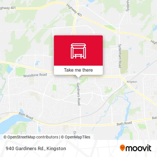 940 Gardiners Rd. map