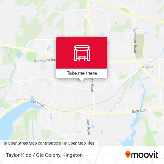 Taylor-Kidd / Old Colony map