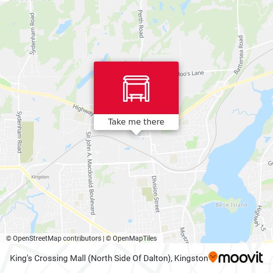 King's Crossing Mall (North Side Of Dalton) map