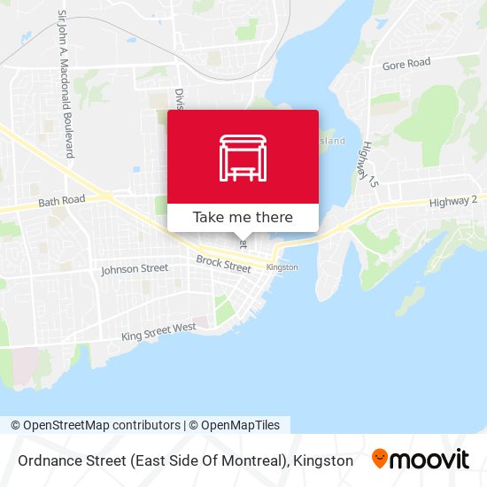 Ordnance Street (East Side Of Montreal) plan