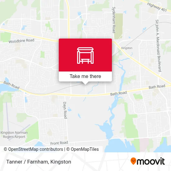 Tanner / Farnham map