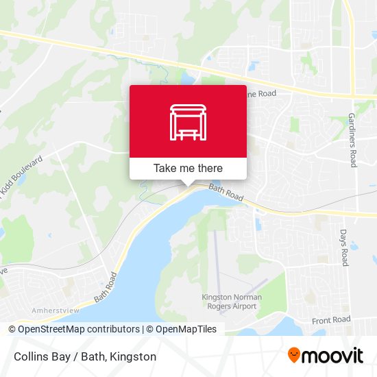 Collins Bay / Bath map