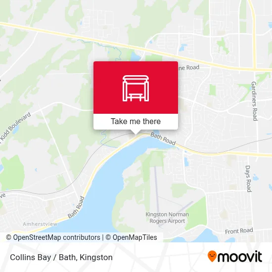 Collins Bay / Bath map