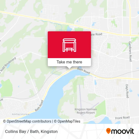 Collins Bay / Bath map