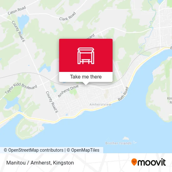 Manitou / Amherst map