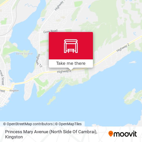 Princess Mary Avenue (North Side Of Cambrai) plan