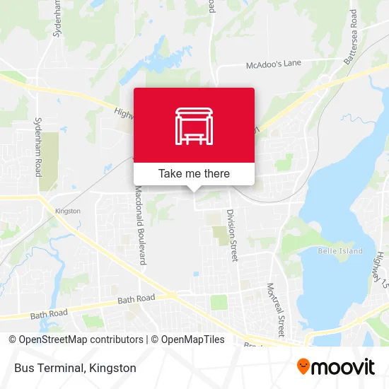 Bus Terminal map