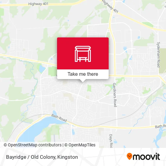 Bayridge / Old Colony map