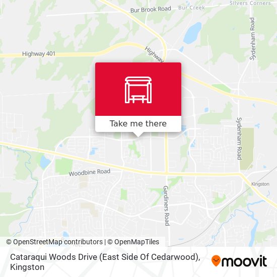 Cataraqui Woods Drive (East Side Of Cedarwood) plan