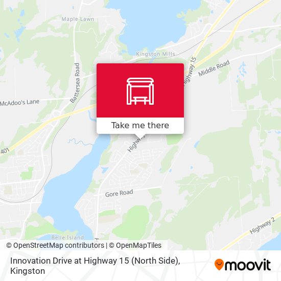 Innovation Drive at Highway 15 (North Side) plan