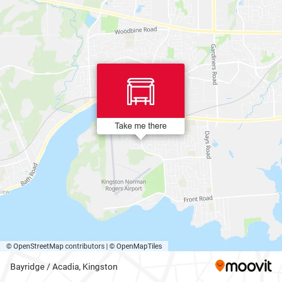Bayridge / Acadia map
