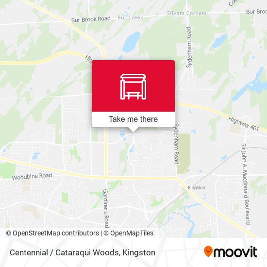 Cataraqui Woods Drive (West Side Of Centennial) map