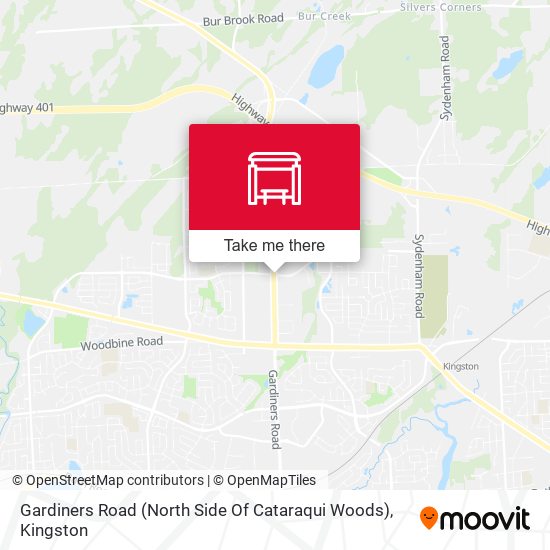 Gardiners Road (North Side Of Cataraqui Woods) plan