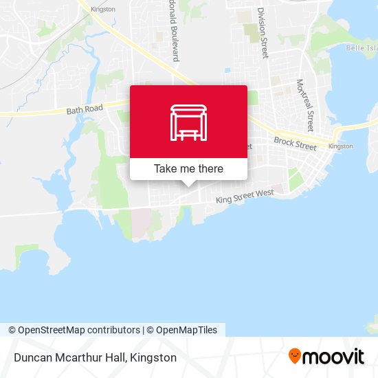 Duncan Mcarthur Hall map