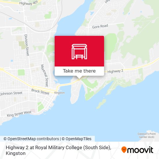 Highway 2 at Royal Military College (South Side) plan