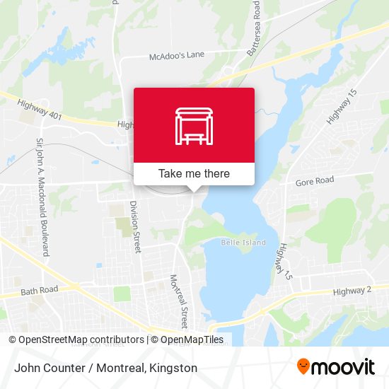 John Counter / Montreal map