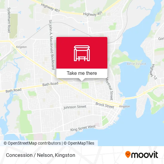 Concession / Nelson map