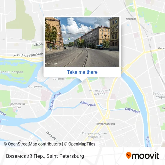 Вяземский Пер. map