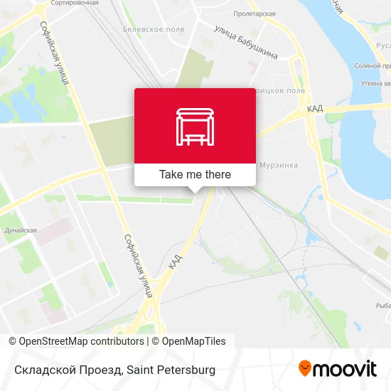 Складской Проезд map